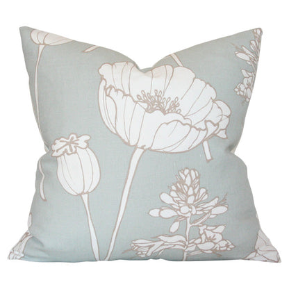 Poppyfield Seamist Custom Designer Pillow | Arianna Belle