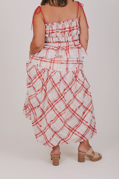 INCLUSIVE SIZING - Painted Canvas Skirt