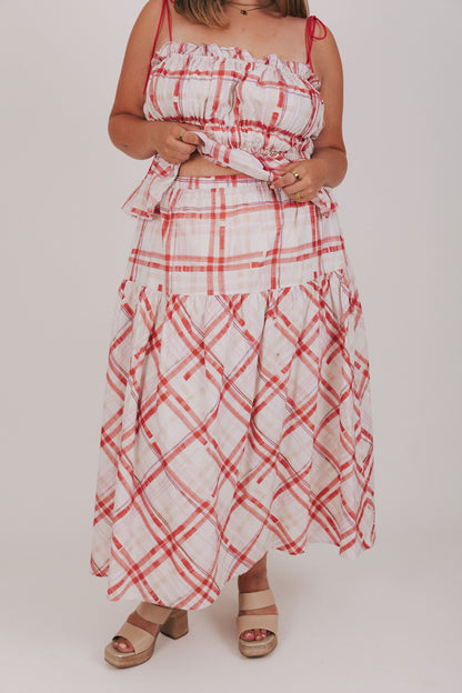 INCLUSIVE SIZING - Painted Canvas Skirt