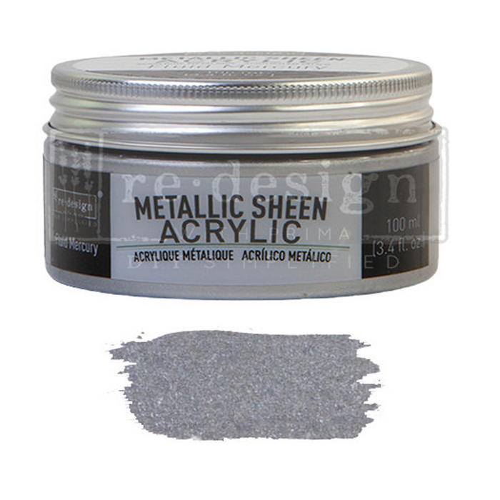 Redesign Acrylic Metallic Sheen Paint