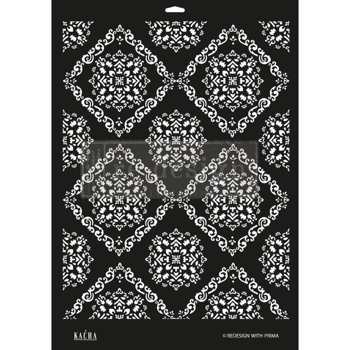 Redesign with Prima Decor Stencil Kacha Modern Moroccan