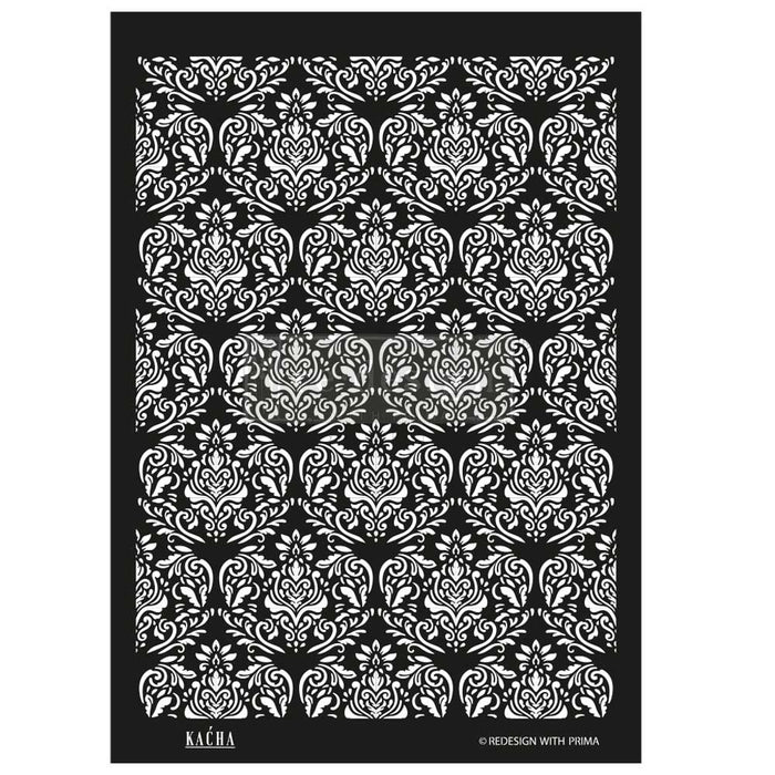 Redesign with Prima Decor Stencil Kacha Renata
