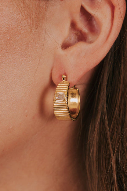Interested Earrings - 925 Sterling Silver