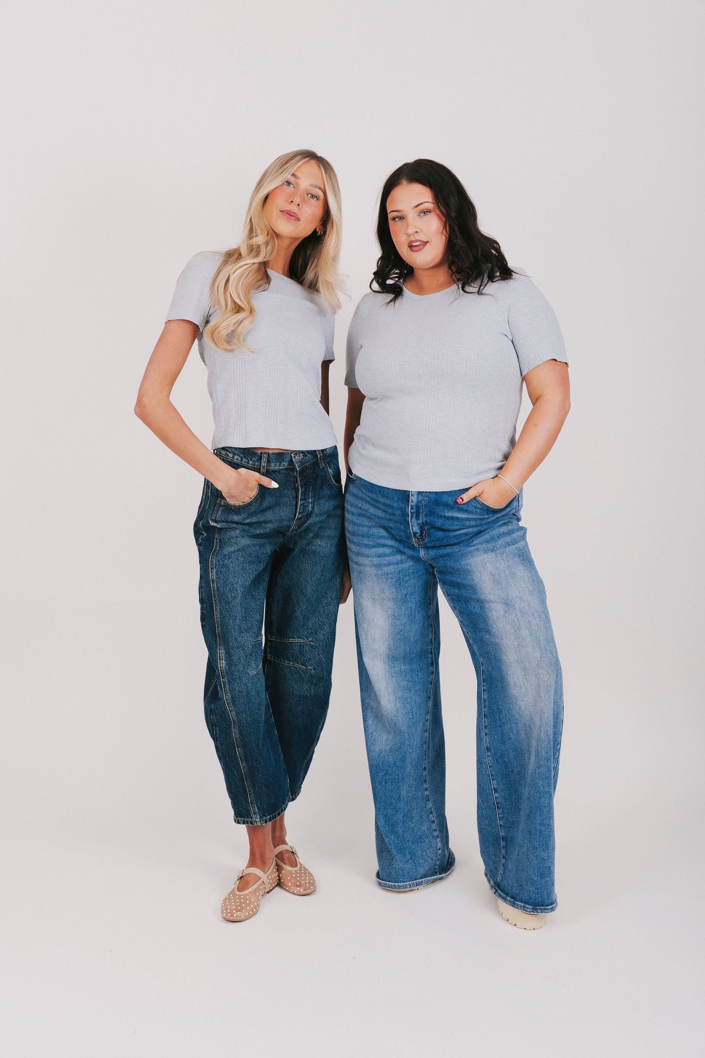 INCLUSIVE SIZING - Casual Crush Top - 2 Colors!