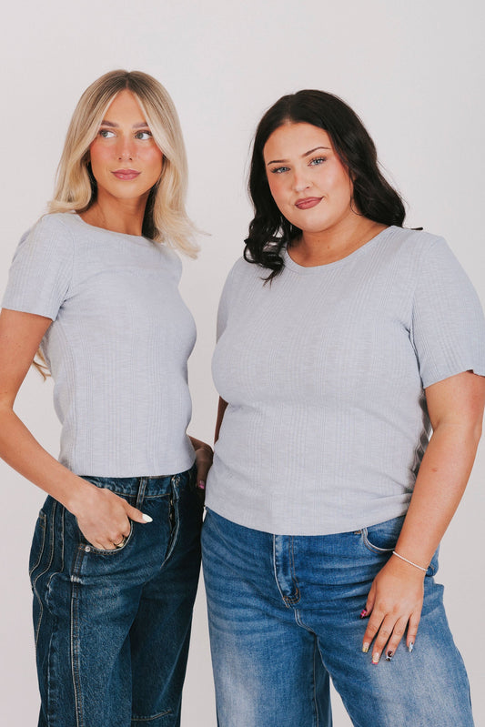 INCLUSIVE SIZING - Casual Crush Top - 2 Colors!