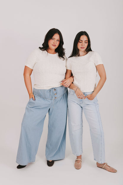 INCLUSIVE SIZING - Casual Crush Top - 2 Colors!