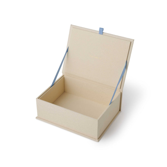 Rifle Paper Co. – Delphine Large Embroidered Keepsake Box