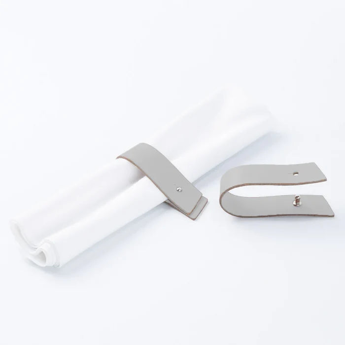 RUCA INDIVIDUAL NAPKIN HOLDER (X4) ) ASH  (GREY 20)