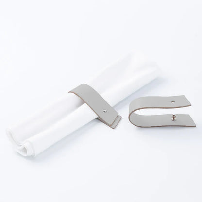 RUCA INDIVIDUAL NAPKIN HOLDER (X4) ) ASH  (GREY 20)