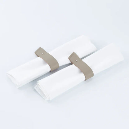 RUCA INDIVIDUAL NAPKIN HOLDER (X4) ) ASH  (GREY 20)