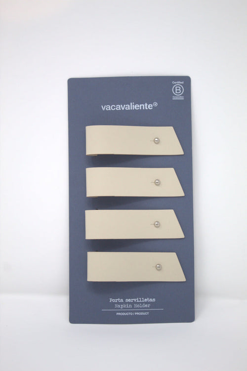RUCA INDIVIDUAL NAPKIN HOLDER (X4) SANDSHELL