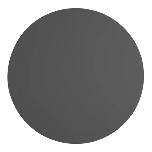 RUCA ROUND PLACEMAT GRAFITE (GREY 80 ) (SET OF 4)