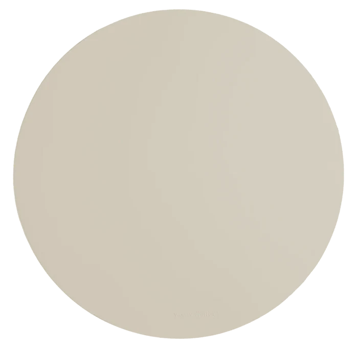 RUCA ROUND PLACEMAT SANDSHELL (SET OF 4)