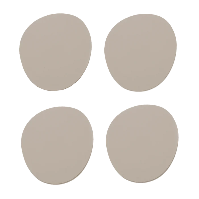 RUCA STONE COASTERS (X4) ASH (GREY 20)