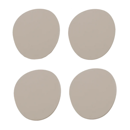 RUCA STONE COASTERS (X4) ASH (GREY 20)