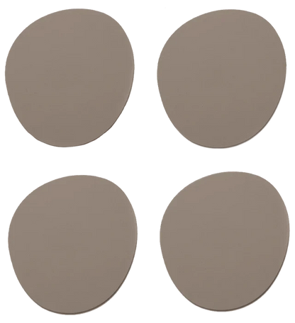 RUCA STONE COASTERS (X4)  GREY FUNGI