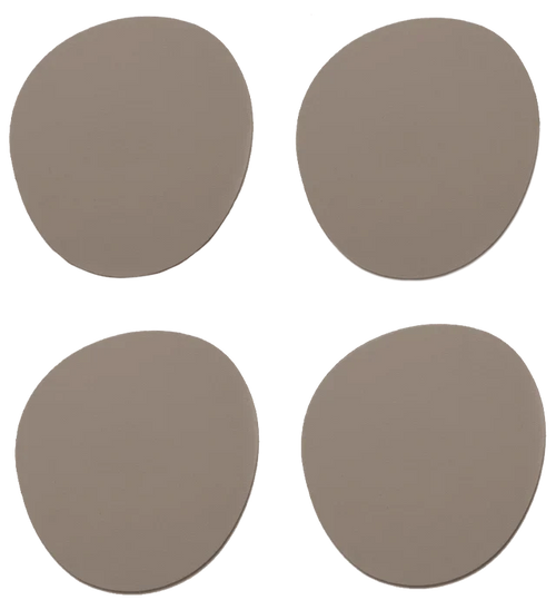 RUCA STONE COASTERS (X4)  GREY FUNGI