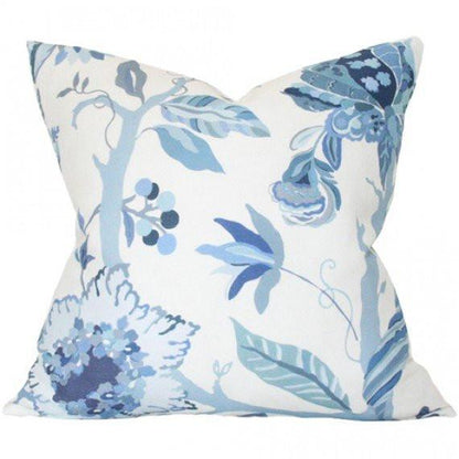Sayre Blue Custom Designer Pillow | Arianna Belle