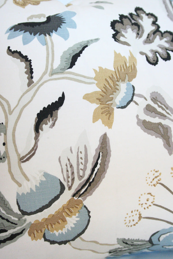 Serenity Pebble Custom Designer Cushion detailed view | Arianna Belle