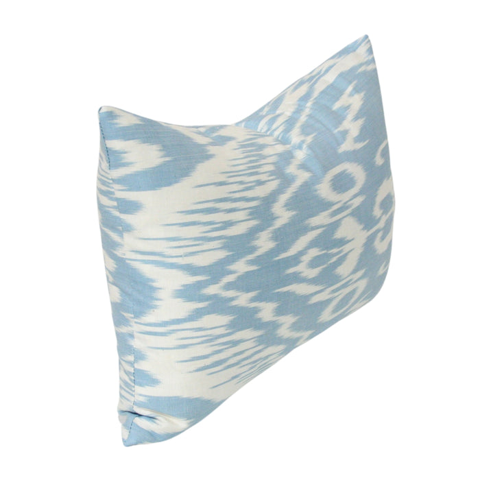 Silk Sky Blue Ikat (Last Chance)