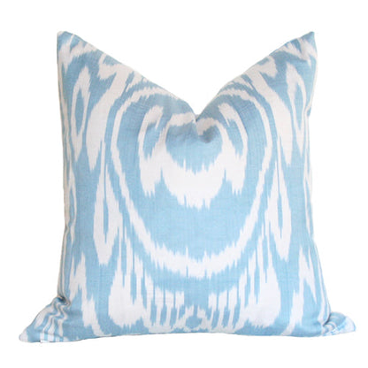 Silk Sky Blue Ikat (Last Chance)