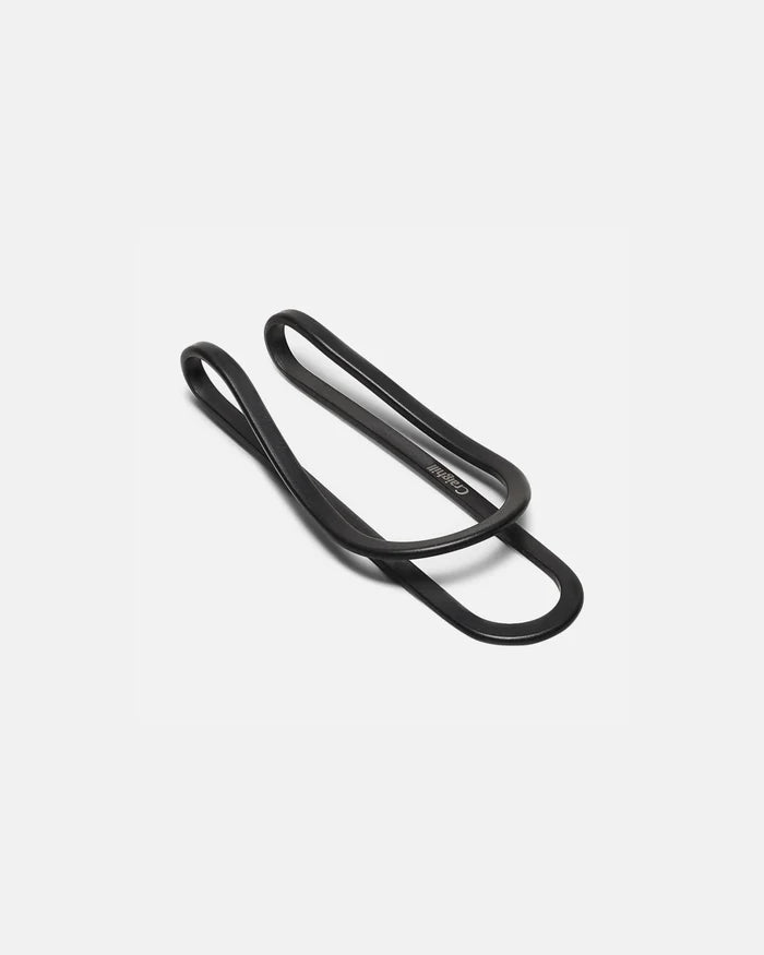 STATION MONEY CLIP-VAPOR BLACK