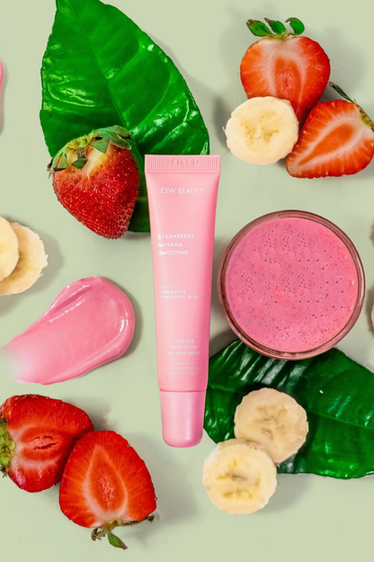 ESW BEAUTY - Strawberry Banana Smoothie Intense Hydration Lip Treatment