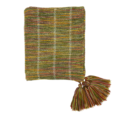 STRIPED THROW MULTI 50X60