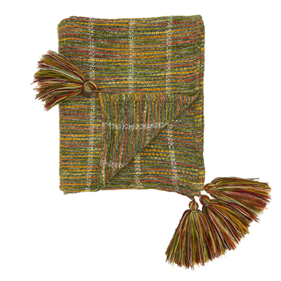 STRIPED THROW MULTI 50X60