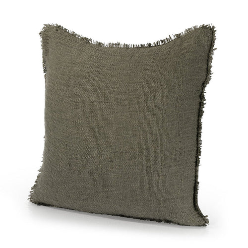 THARP OUTDOOR PILLOW TEXTURE OLIVE 20X20