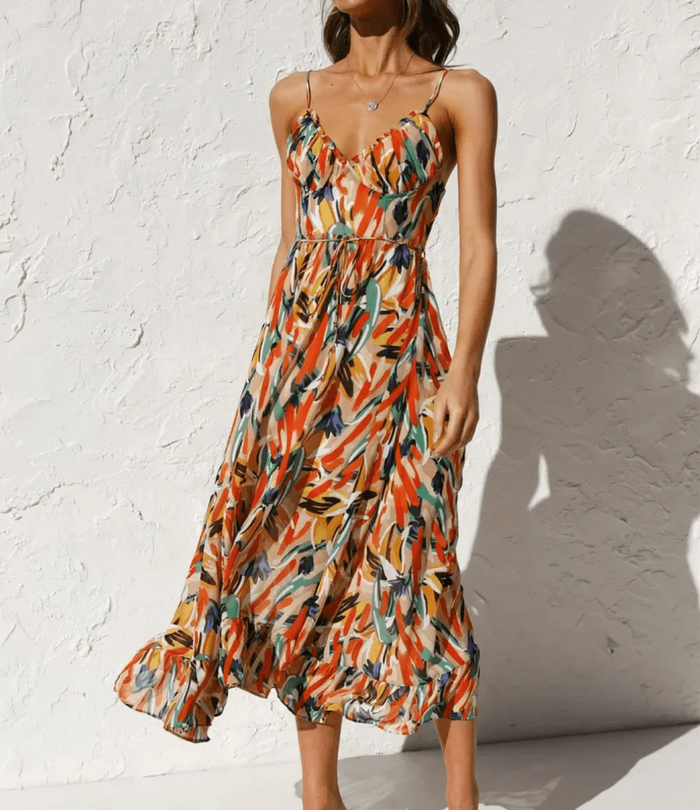 The Spark | Shimmering Midi Dress