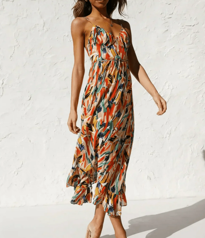The Spark | Shimmering Midi Dress