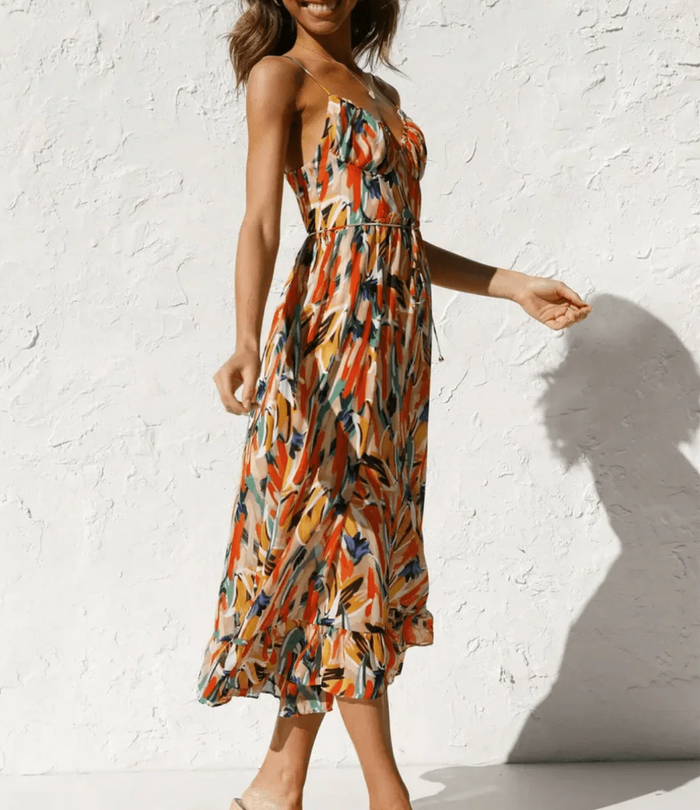 The Spark | Shimmering Midi Dress