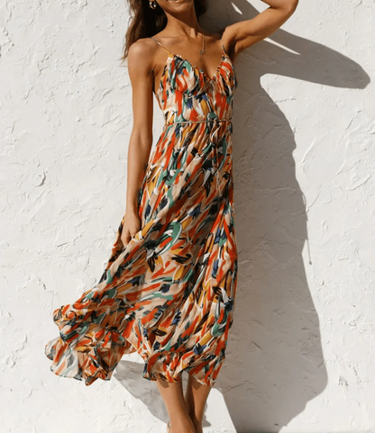 The Spark | Shimmering Midi Dress