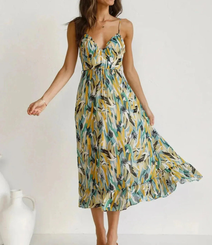 The Spark | Shimmering Midi Dress