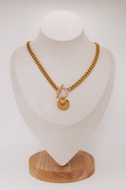 After Midnight Necklace - 18K Gold Plated
