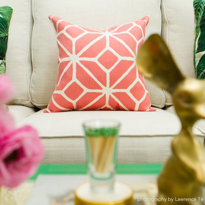 Trellis Print Watermelon (Last Chance)