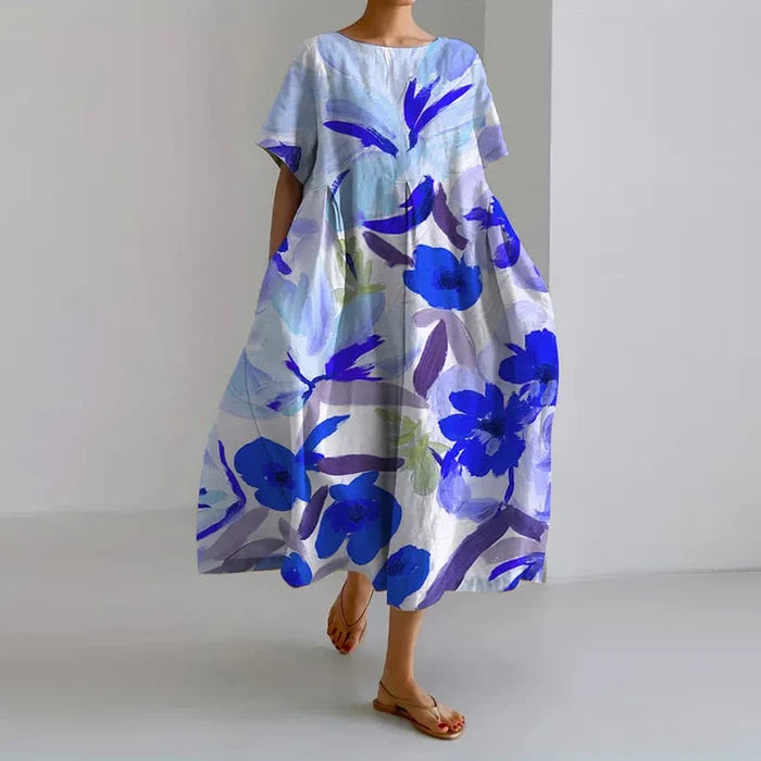 VALENTINA | Summer Dress with Flowers