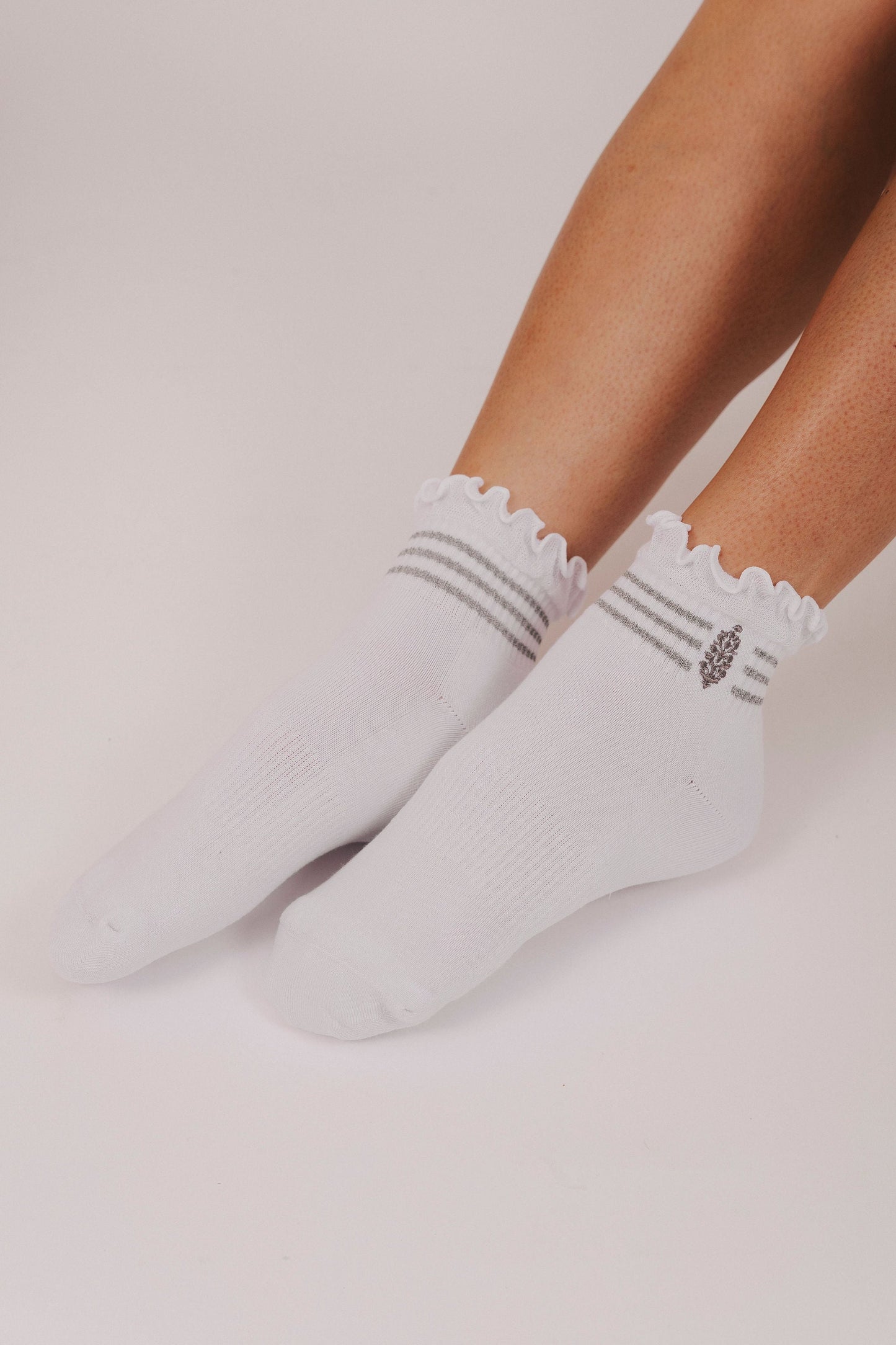 FREE PEOPLE - Movement Rally Reflective Ruffle Socks