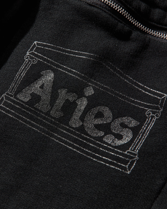Aries Premium Temple Rara Mini Sweatskirt Black Skirts Mini AR3290005 BLACK