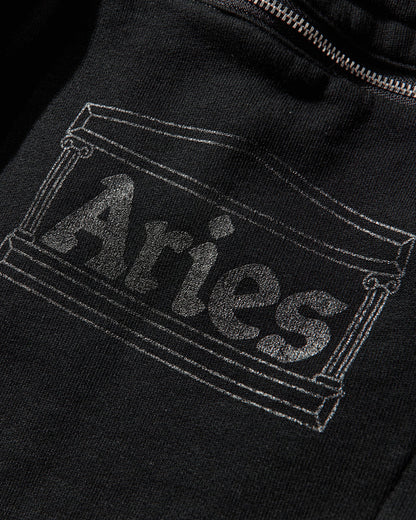 Aries Premium Temple Rara Mini Sweatskirt Black Skirts Mini AR3290005 BLACK