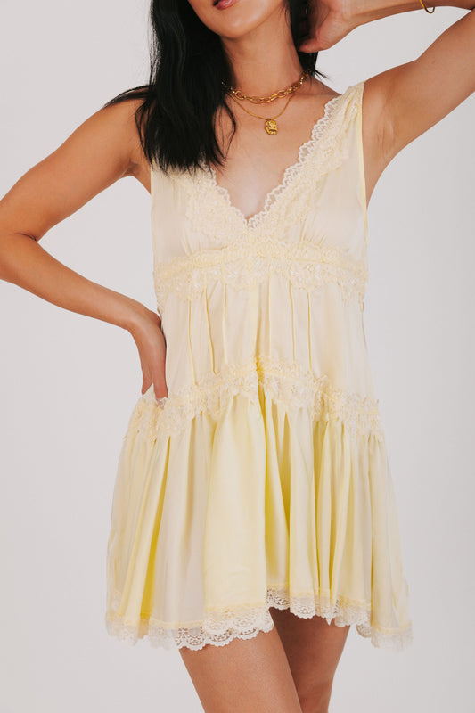 FREE PEOPLE - In This Groove Mini Slip - 2 Colors!