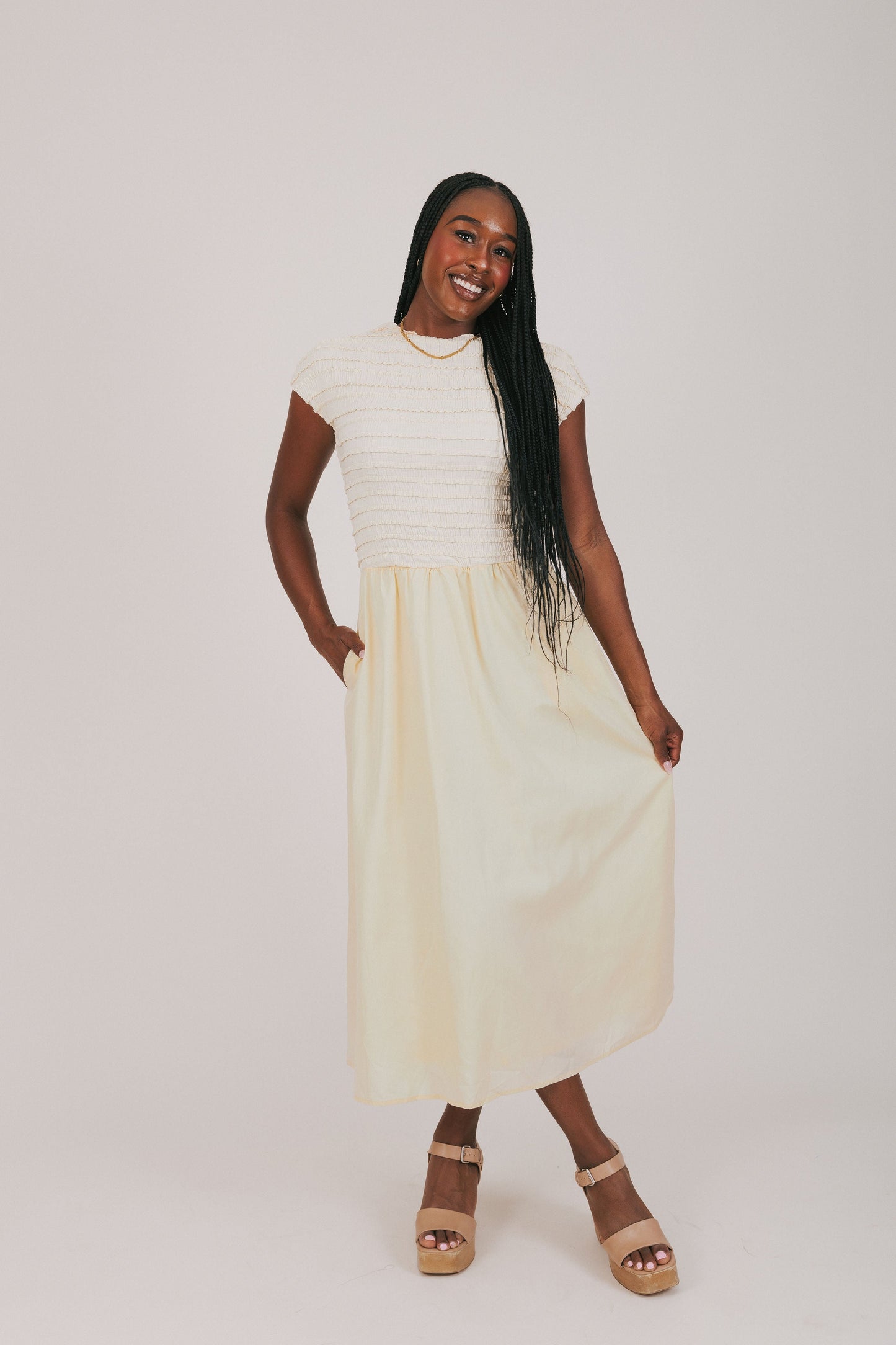 INCLUSIVE SIZING - Citrus Glow Dress