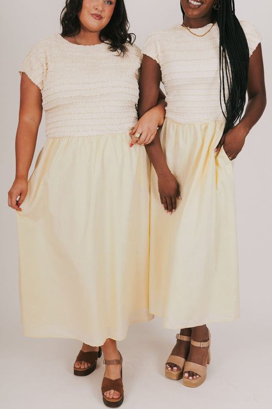INCLUSIVE SIZING - Citrus Glow Dress