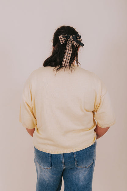 PLUS SIZE - Sunny Side Up Top