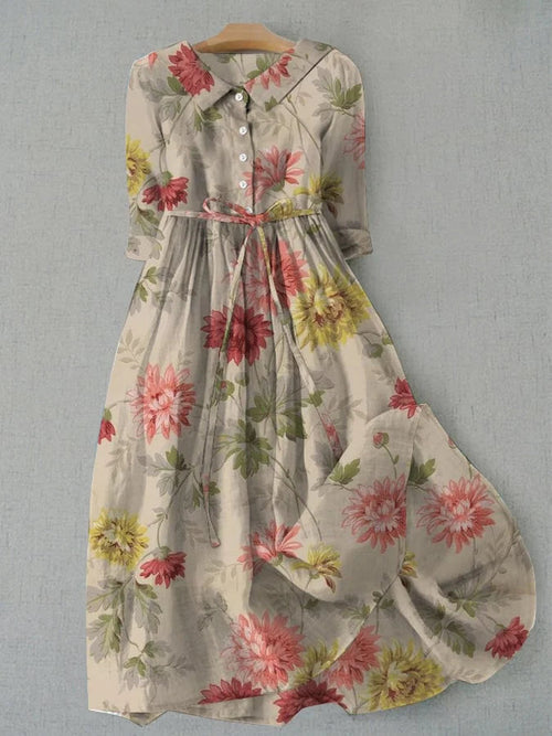 Zinnia - Elegant Shirt Dress